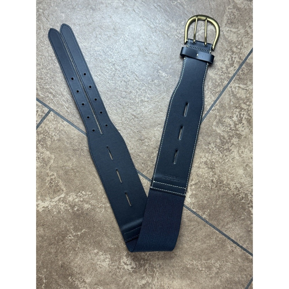 Lauren by Ralph Lauren Women's Belt Equestrian Double Strap Size S
